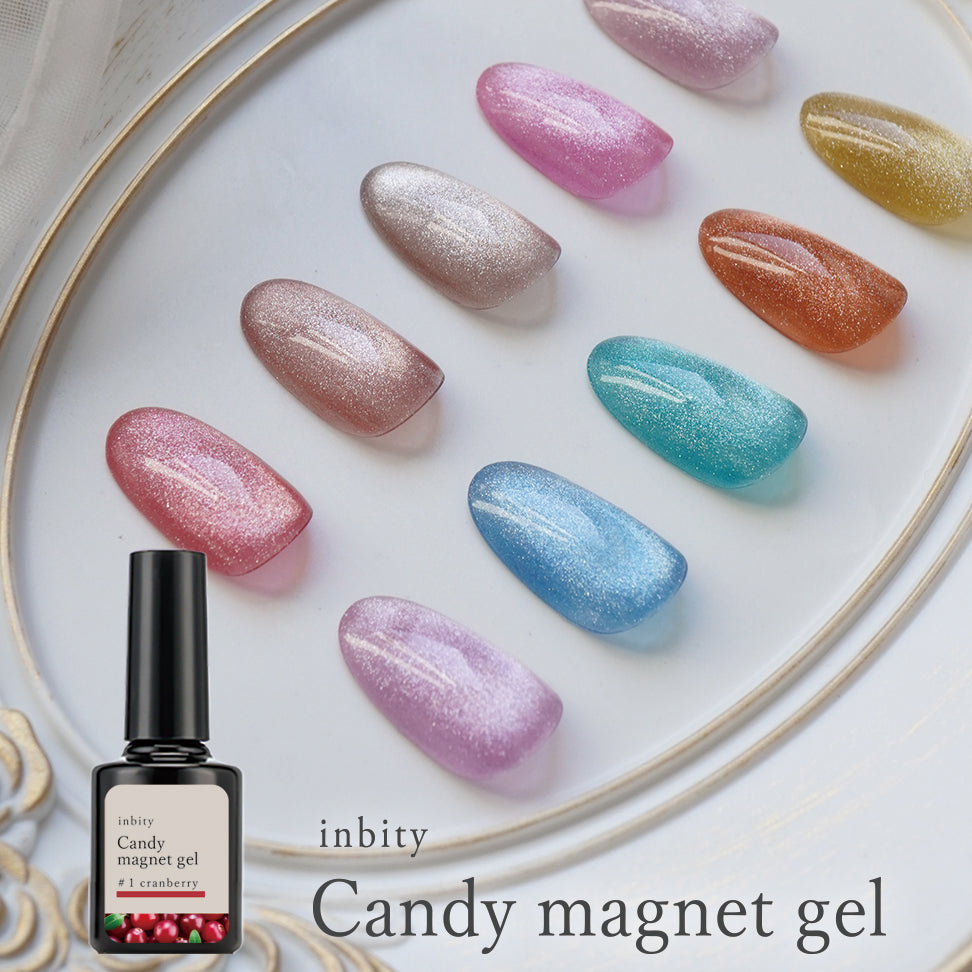 メール便 inbity CandyMagnetgel キャンディマグネット ネイル ジェル