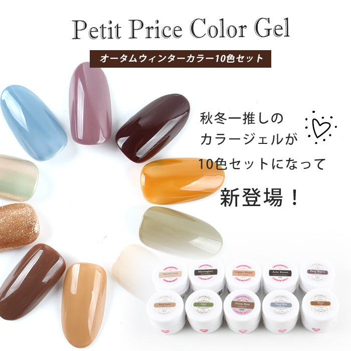 プチプラカラージェルA/Wカラー10個セット – petitprice