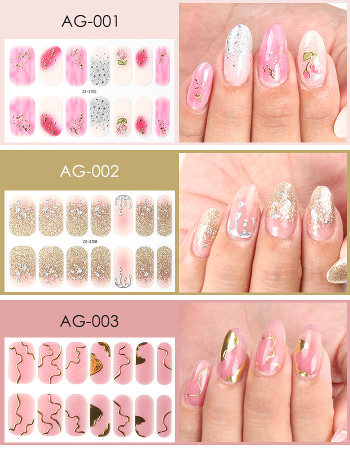 リアルジェルネイルステッカー [AG・AH] | リアルジェルネイル