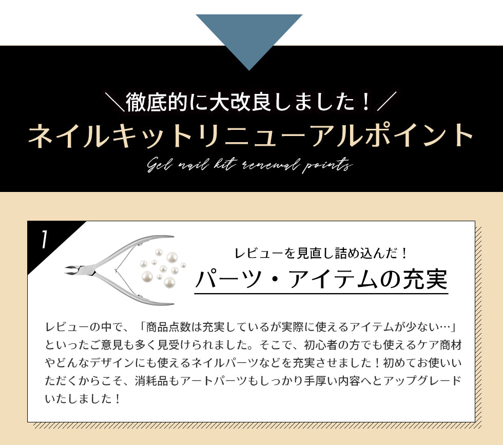 【ネイルマシーン付き】プチプラジェルネイルスターターキット