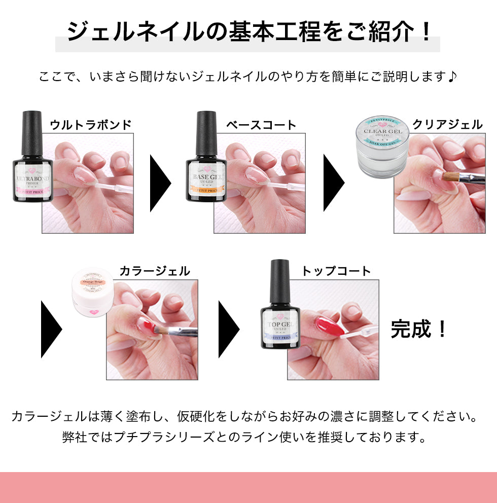 プチプラカラージェル 5個セット 【化粧品登録済】 – petitprice