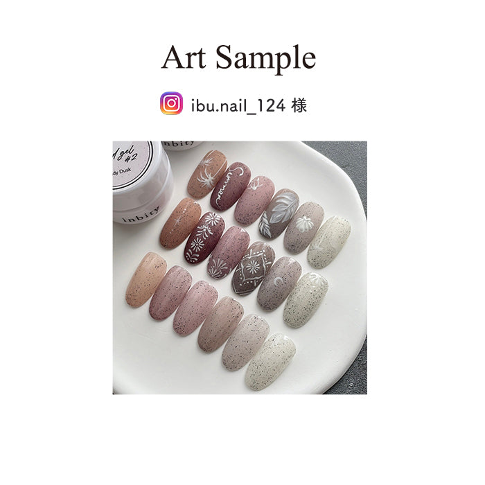 全6色セット】inbity サンドジェル | ジェルネイル セルフネイル 砂