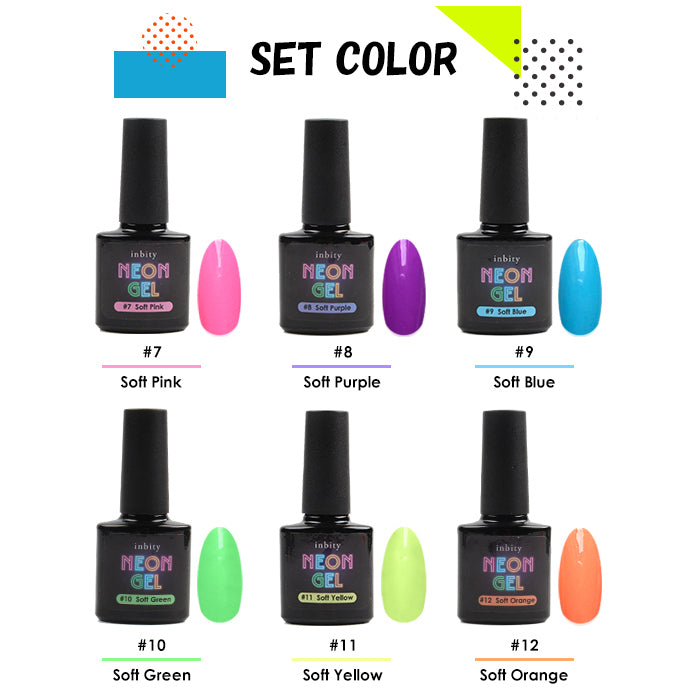 inbity Neongel ネオンジェル 全12色セット