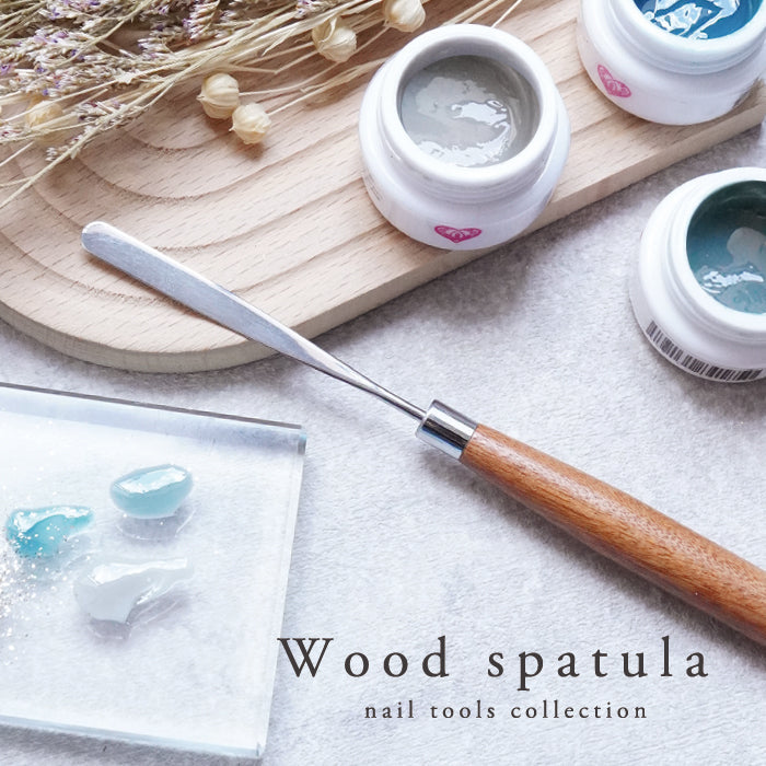 ウッドスパチュラ | スパチュラ ジェル ネイル レジン ミキシング 撹拌