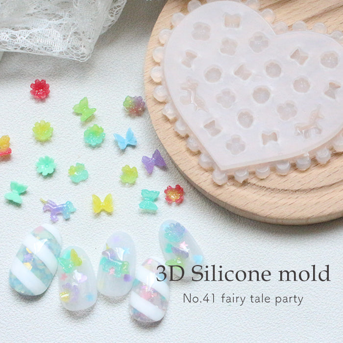 3Dシリコンモールド[41]メルヘンパーティ petitprice