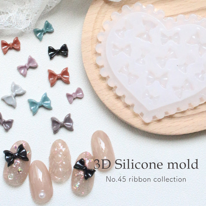 3Dシリコンモールド[45]リボンコレクション petitprice