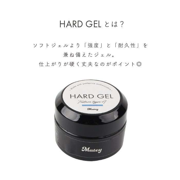 【5g★2タイプお試しセット】matey ハードジェル 5g petitprice