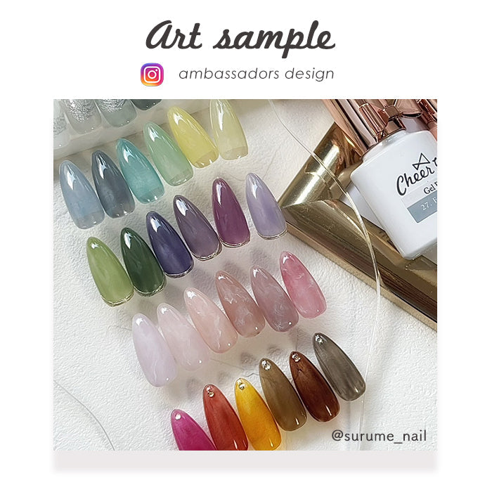 【30色セット】CheerGel ジェルポリッシュ 【カラー#21～#50】 【化粧品登録済】 petitprice