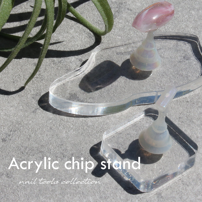 アクリルチップスタンド アクリルチップスタンド マグネット式 ネイル