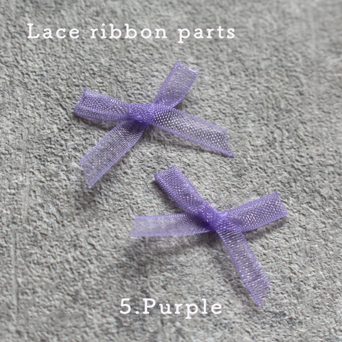 メール便 オーガンジーリボンパーツ ジェルネイル ジェル ネイル