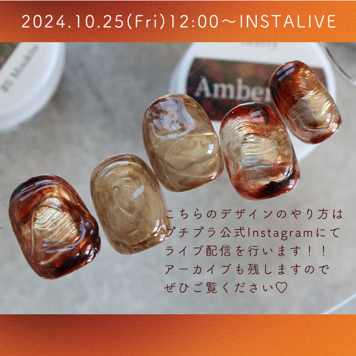 【プロネイリスト考案】 アンバージェルデザイン6点セット