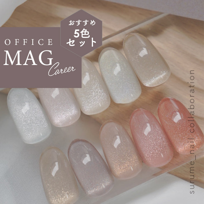 matey OfficeMagnetgel Careerシリーズ 【おすすめ5色セット】