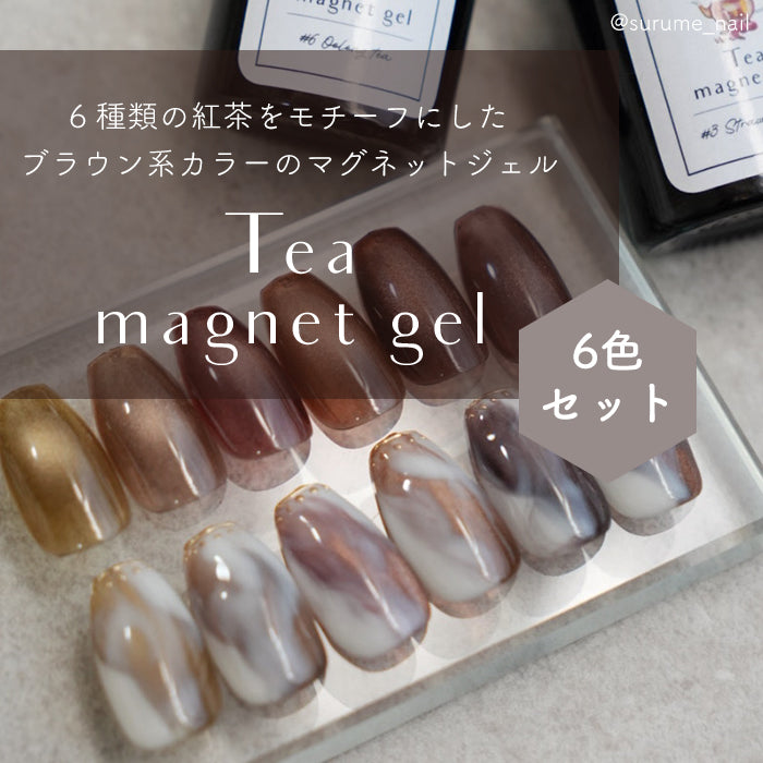 メール便 inbity ティーマグネットジェル 全色セット TeamagnetGel