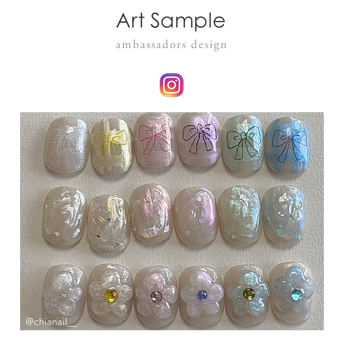 メール便 inbity パステルウォーターリキッド 全色セット 全6色 ネイル