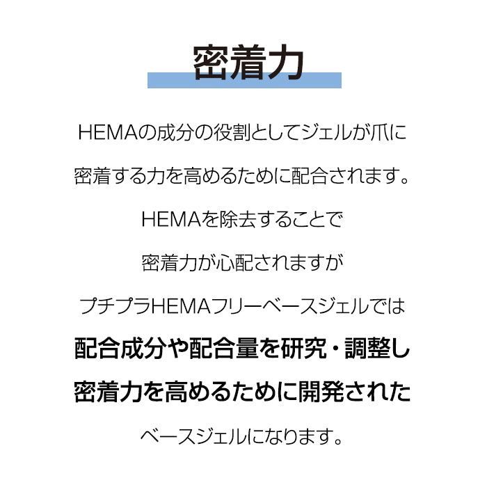 HEMAフリー　ベースジェル