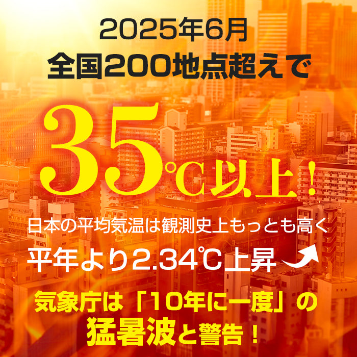 冷却プレート付きハンディファン