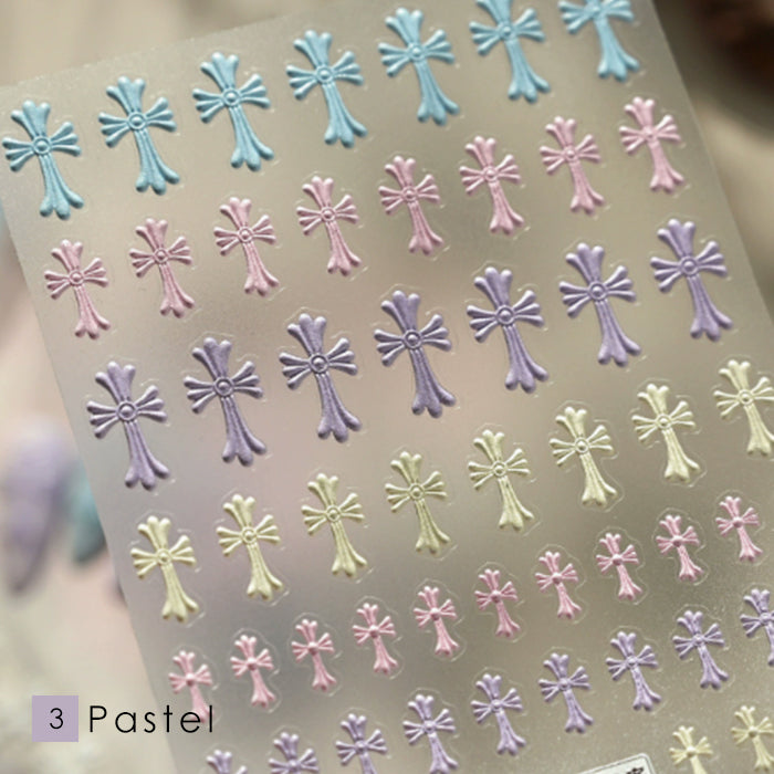 3Dネイルシール クロス