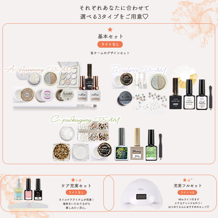 【夏季限定】選べる夏のネイルセット