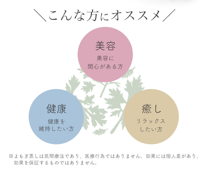 【ハーブが選べる！】よもぎ蒸しセット 【マイクロファイバー生地マント】