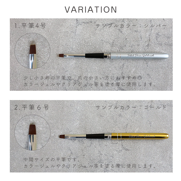 10種10カラーから選べる キャップ付オリジナル高品質ジェルネイル