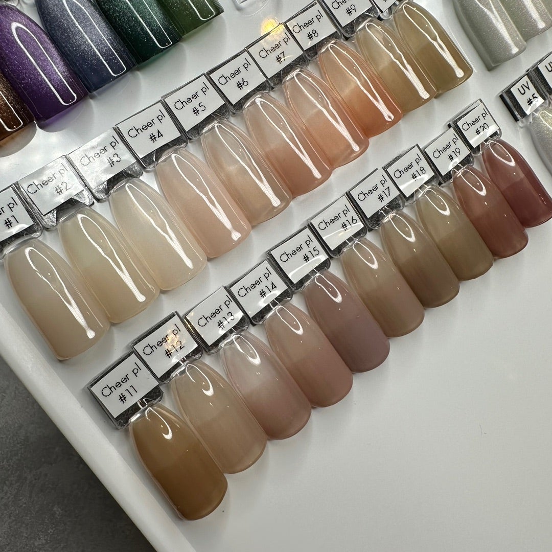 Cheer Gel チアジェルポリッシュ【カラー#1～#20】【化粧品登録済】