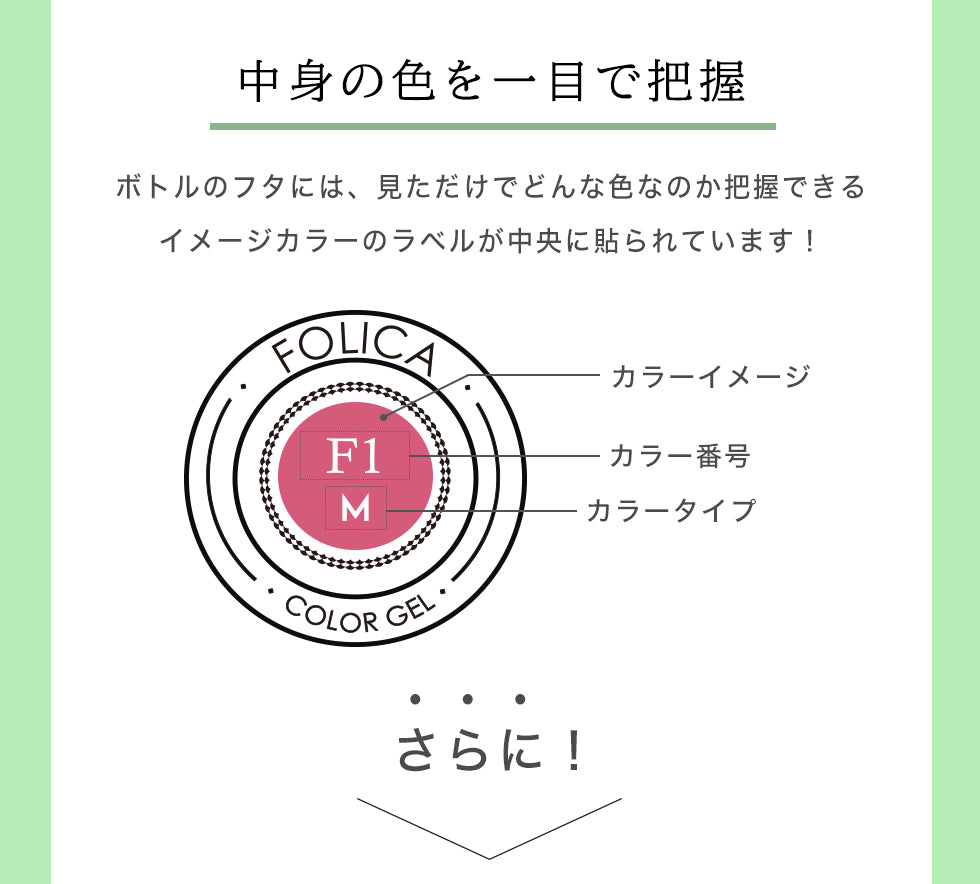 Folica(フォリカ)カラージェル 【化粧品登録済】