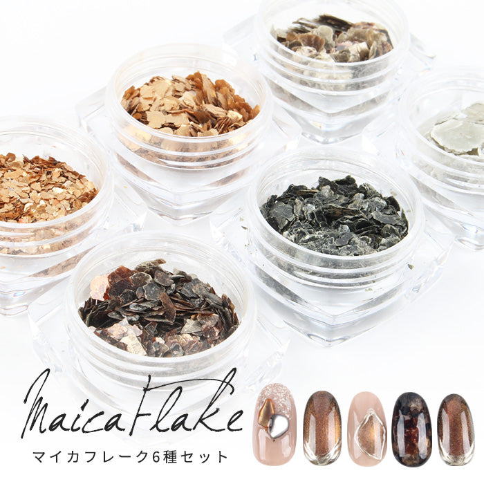 日本ペイント マイカ、ネオマイカ、ガラスフレーク5本セット nax 06W