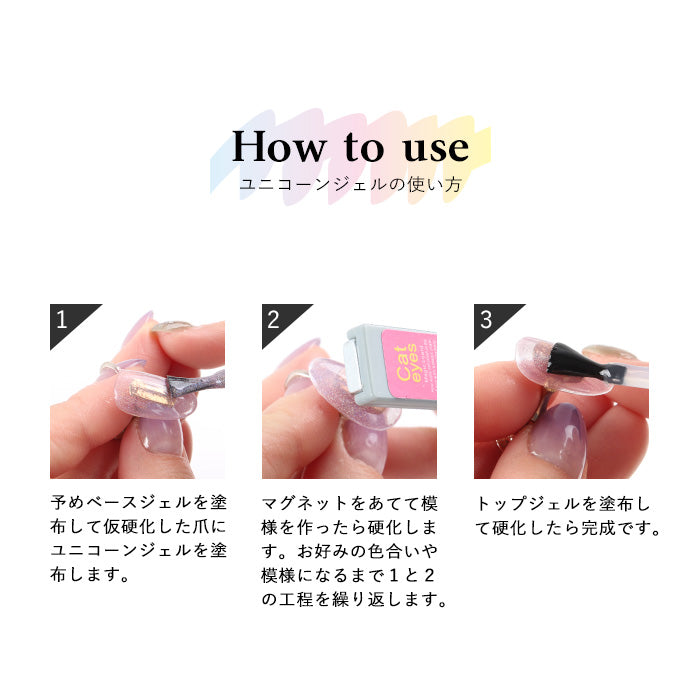 inbity ユニコーンジェル　マグネットジェル