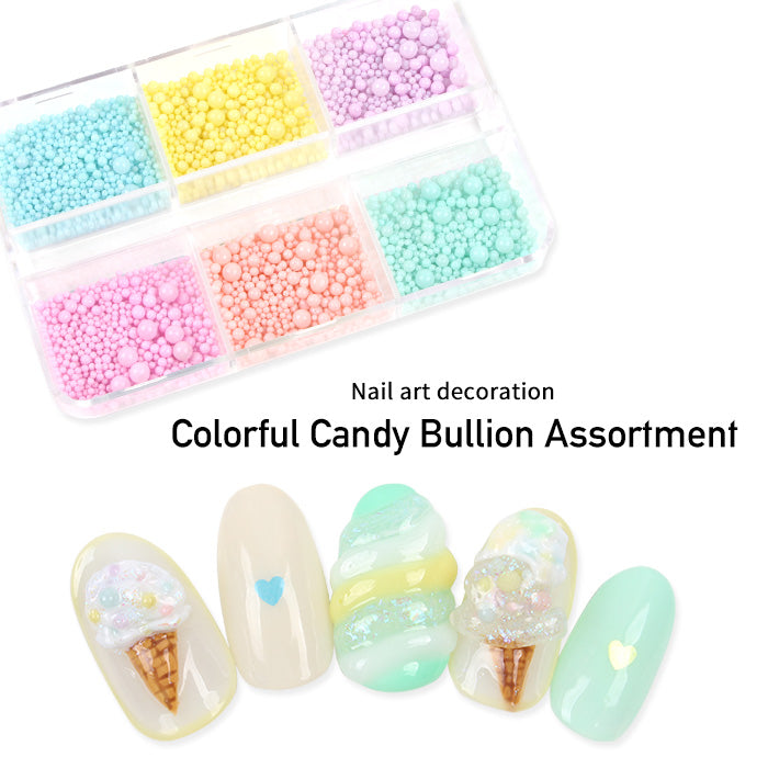 カラフルシェルミックス 6色セット | ジェルネイル シェル ネイル