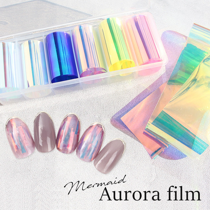 マーメイドオーロラフィルム 6色セット petitprice