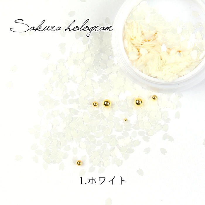 mai ホログラム箔桜 褄水 ２本 封入 ミルキーウェイ 偏光ホログラムMIX 6種セット ケース入り