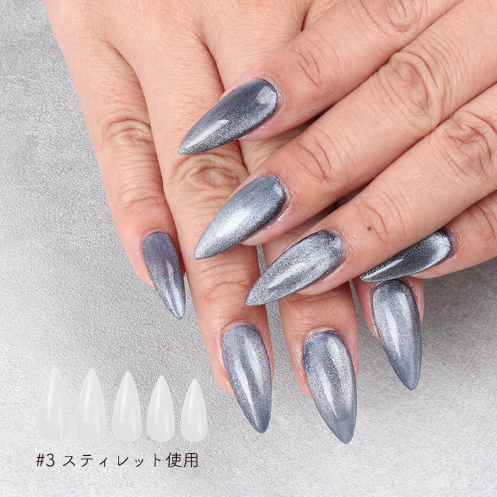 エクステンション】SOFT GEL TIPS 【3】スティレット